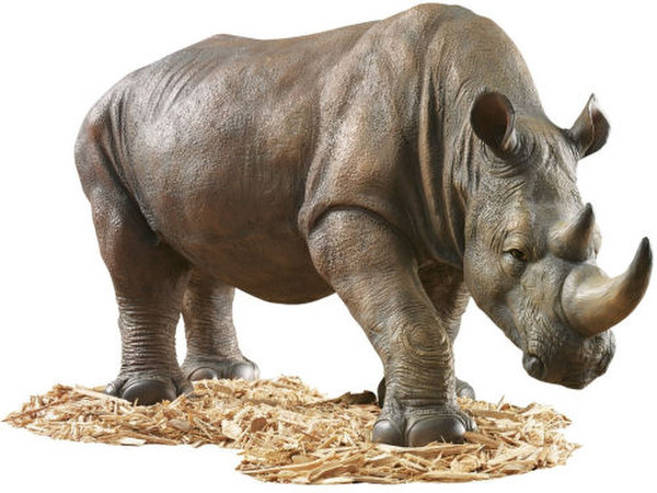 African Rhino Garden Sculpture